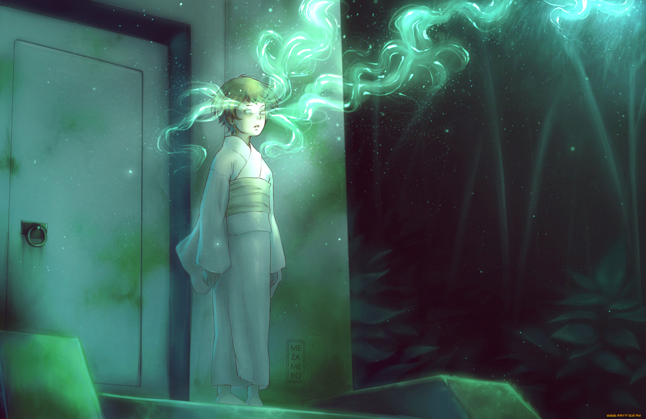 , mushishi, , mezamero, 
